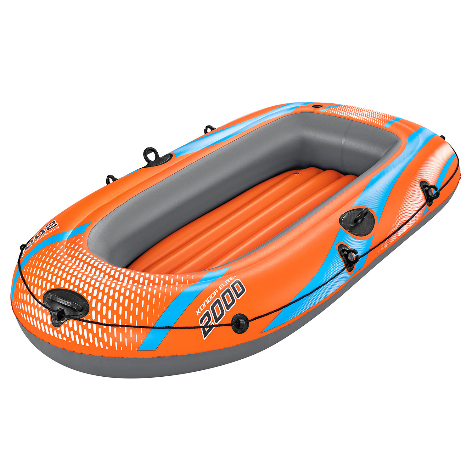 Bestway Schlauchboot Kondor Elite 2000 | 196 x 106 x 31 cm | bis 120 kg
