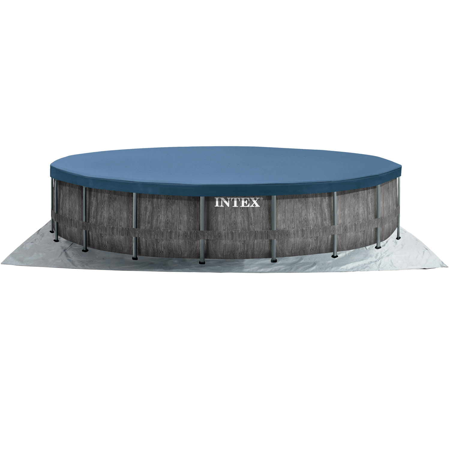 Intex Frame Pool 549 x 122 cm Komplettset | Rundpool mit Zubehör
