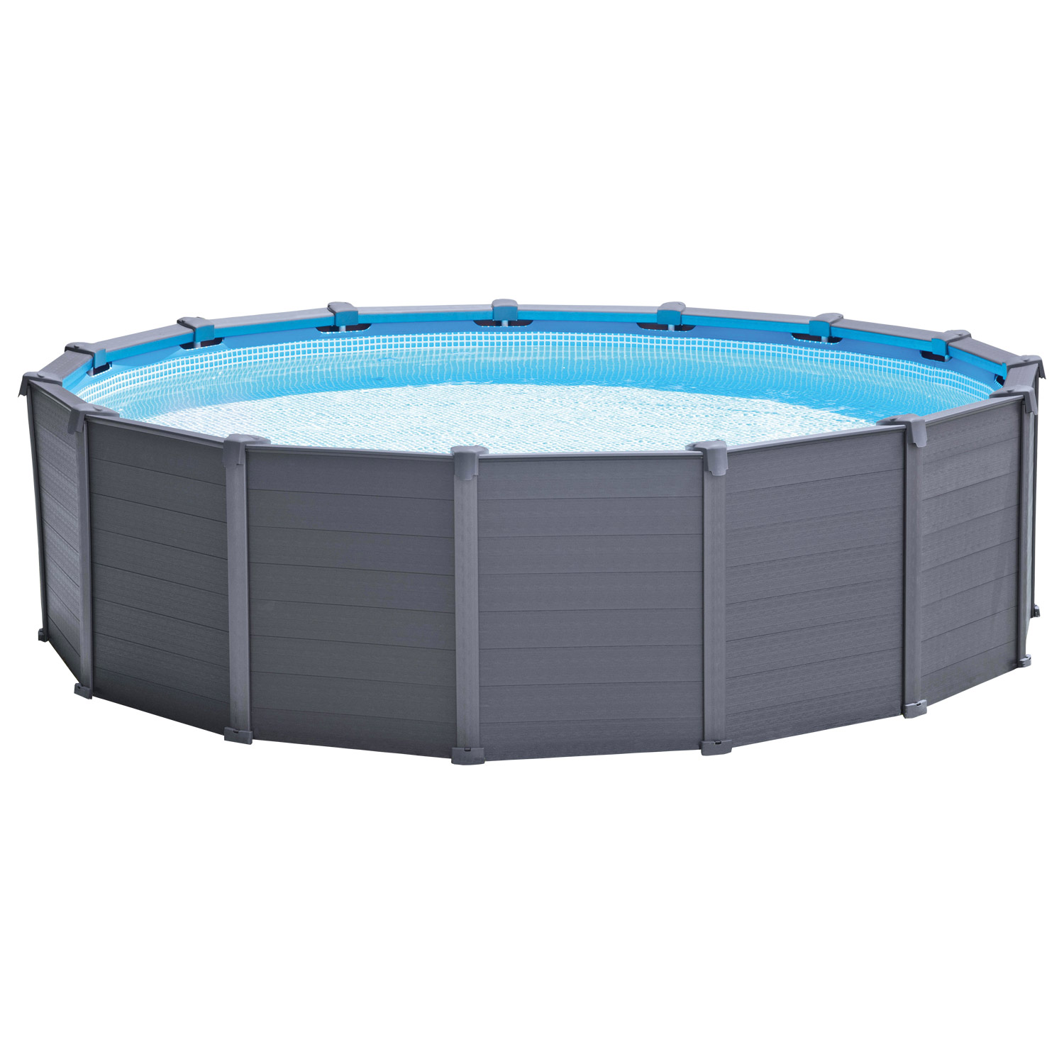 Intex Frame Pool 478 x 124 cm Komplettset | Rundpool mit Zubehör