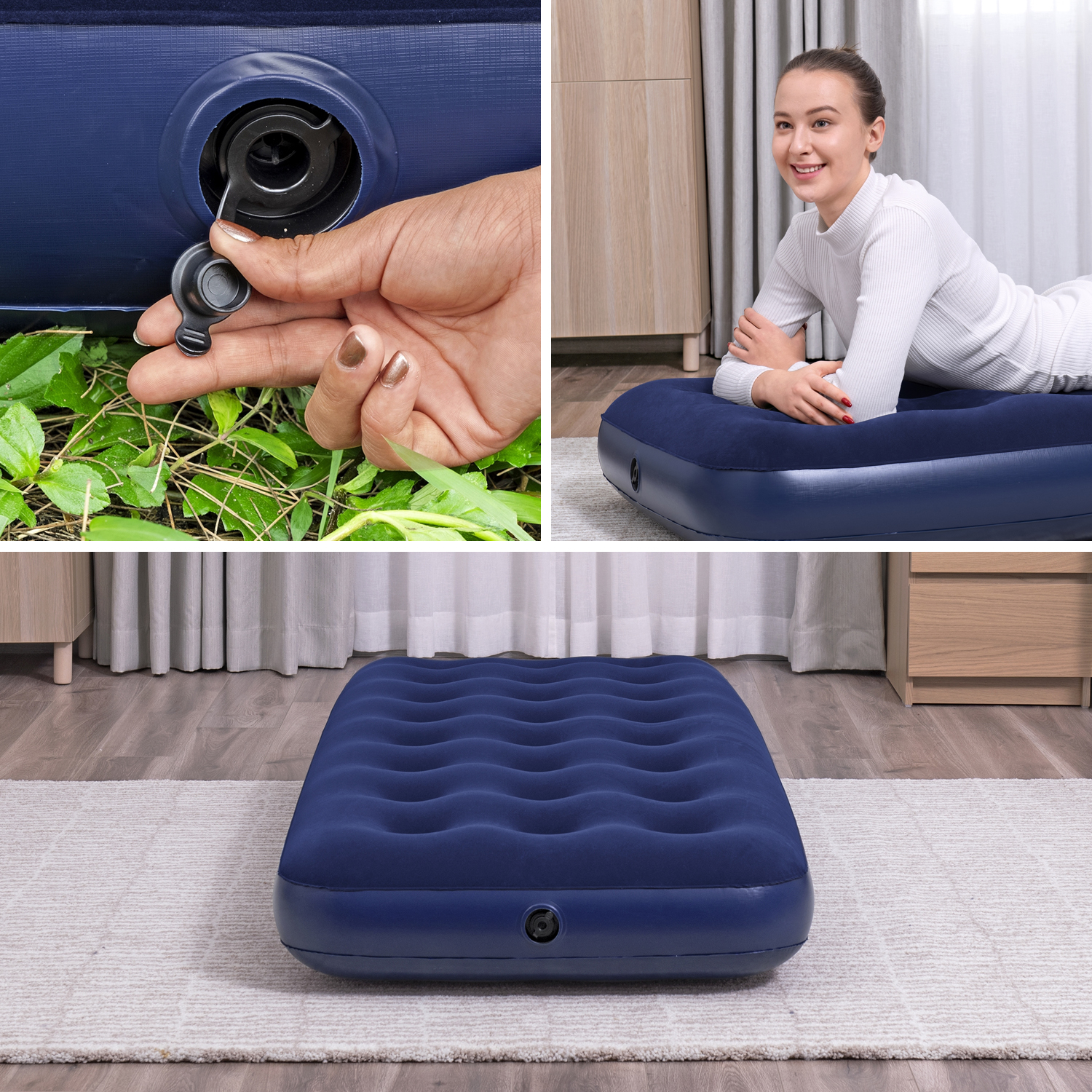 Bestway Luftbett 185 x 76 x 22 cm