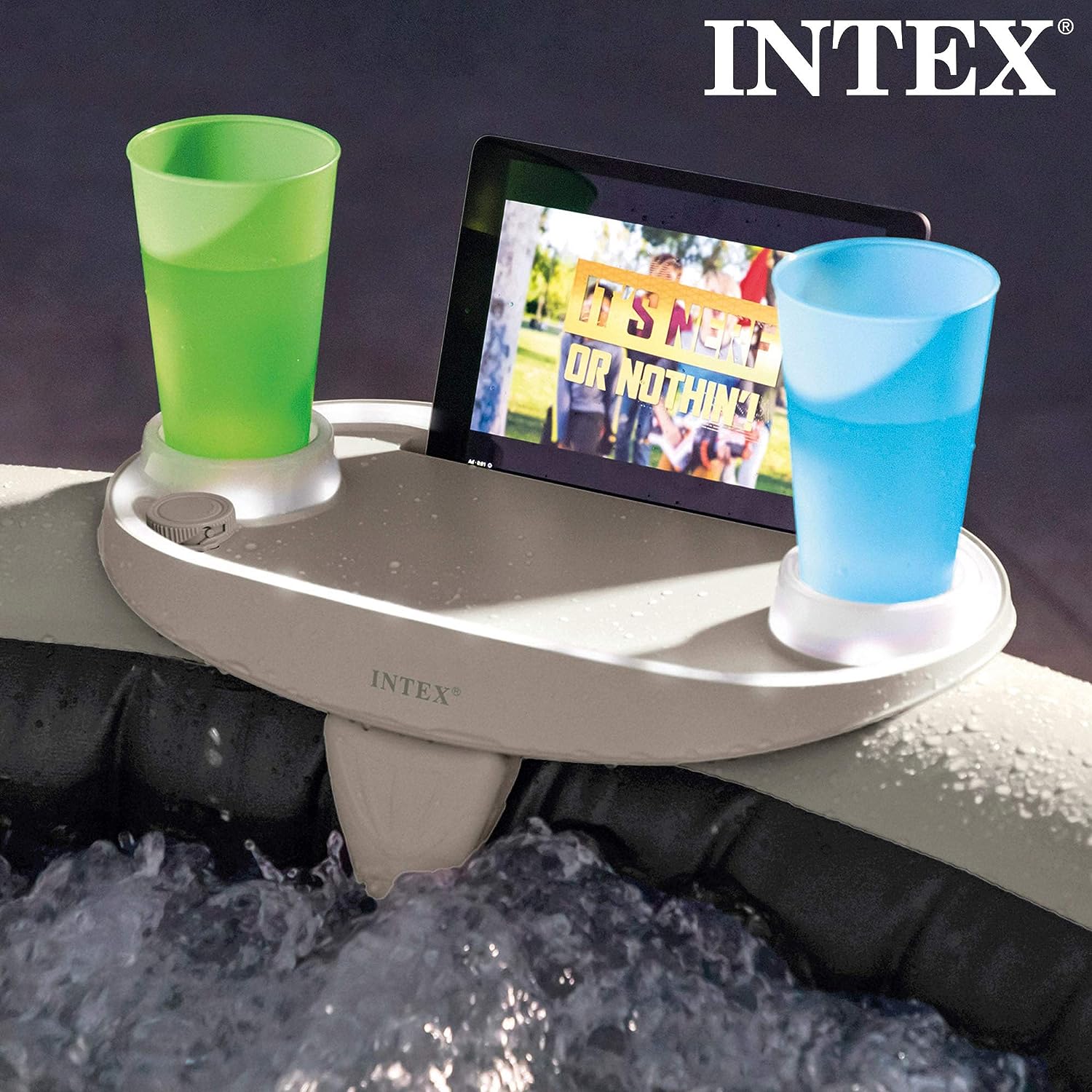 Intex Getränkehalter Premium Spa 45 x 26 x 16 cm | mit Beleuchtung