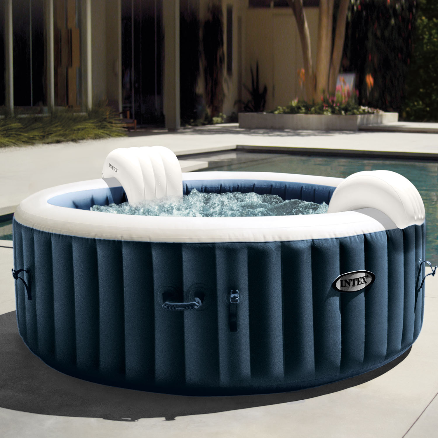 Intex Whirlpool 196 x 71 cm PureSpa | max. 4 Personen