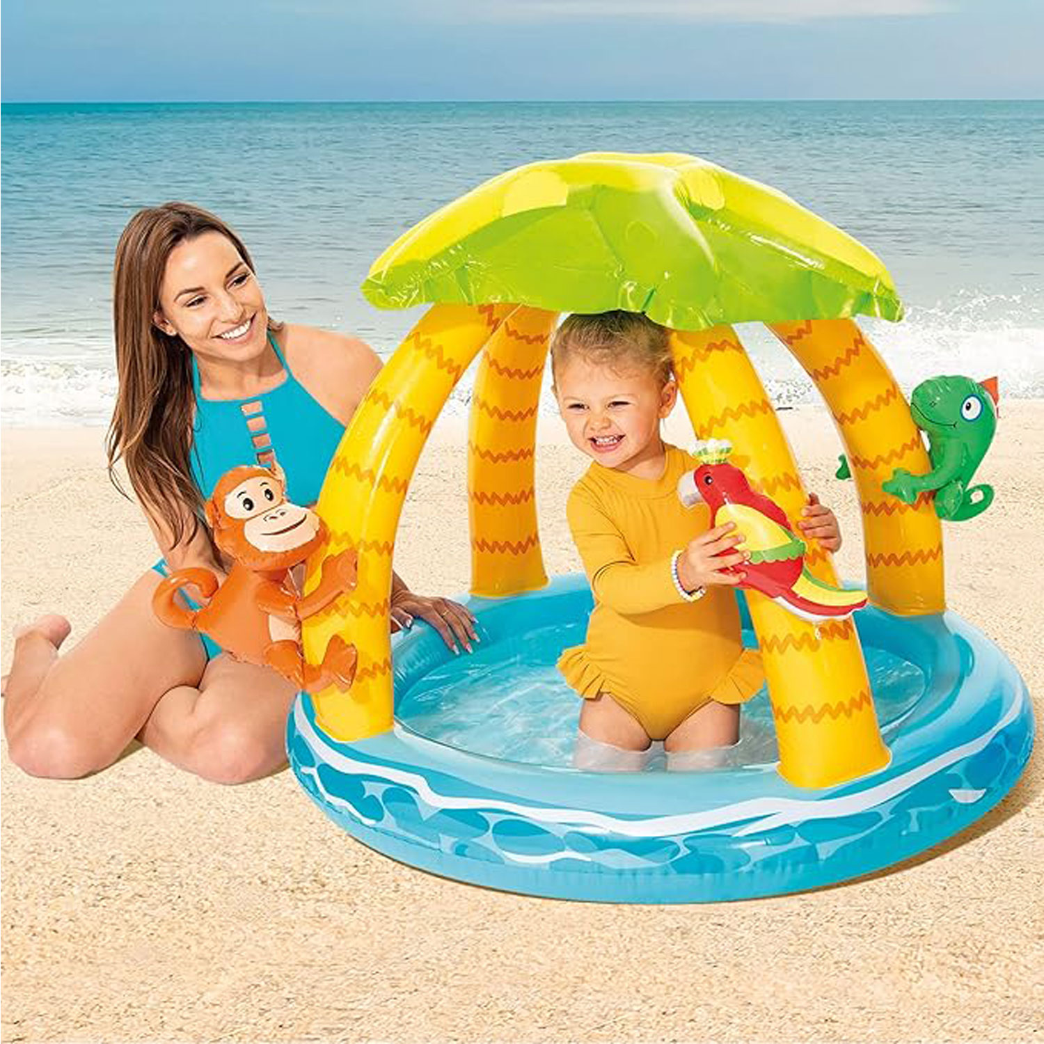Intex Babypool Tropical Island Baby Pool 102 x 86 cm