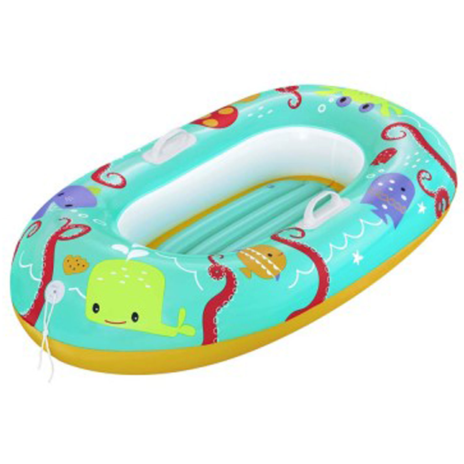 Bestway Schlauchboot 110 x 64 x 25 cm Tropical Crew Baby Boat | für Kinder ab 3 Jahren