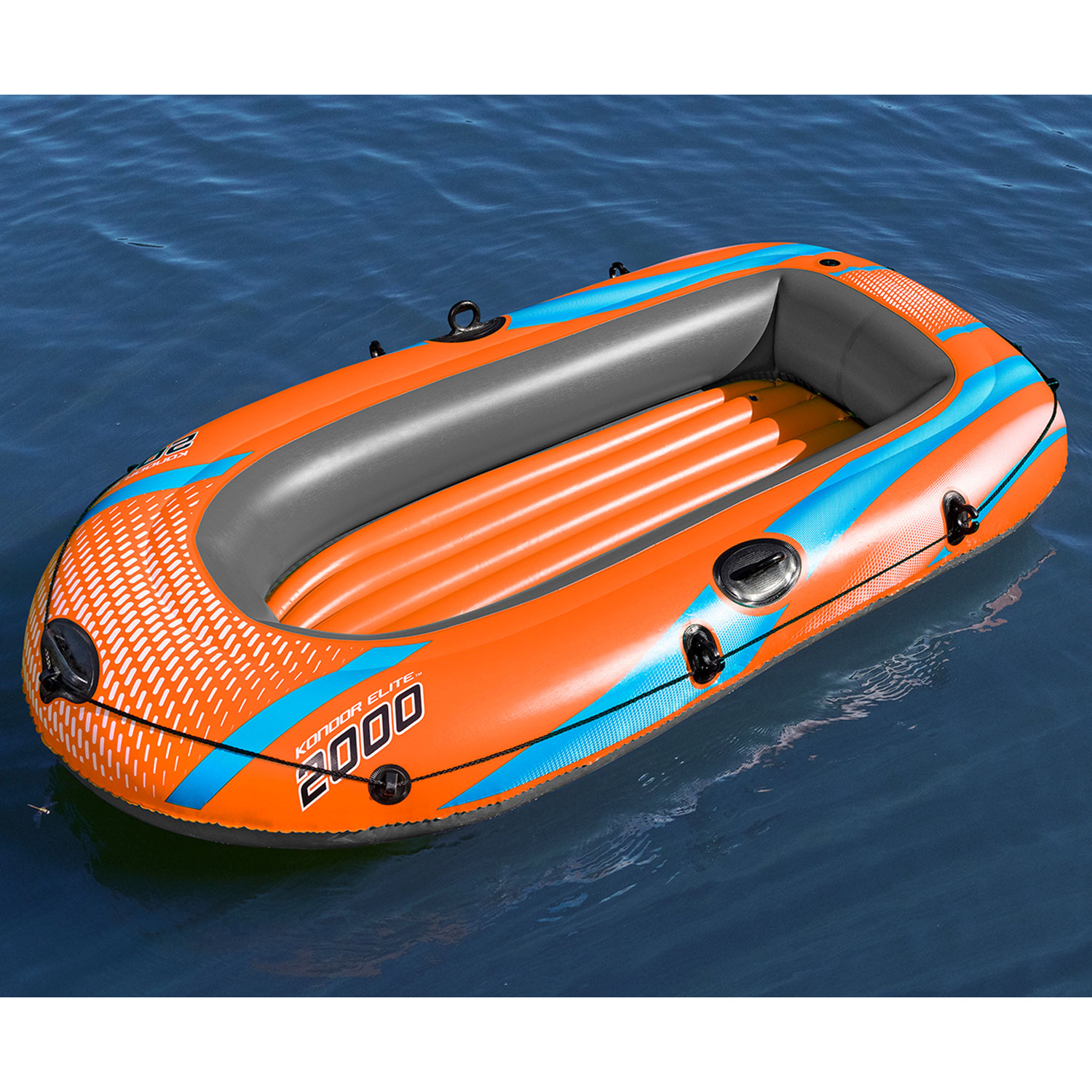 Bestway Schlauchboot Kondor Elite 2000 | 196 x 106 x 31 cm | bis 120 kg