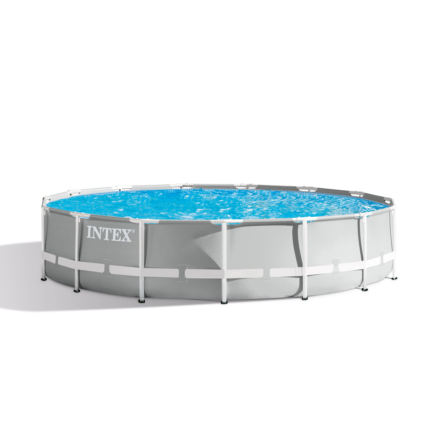 Intex Frame Pool 457 x 107 cm Komplettset | Rundpool mit Zubehör