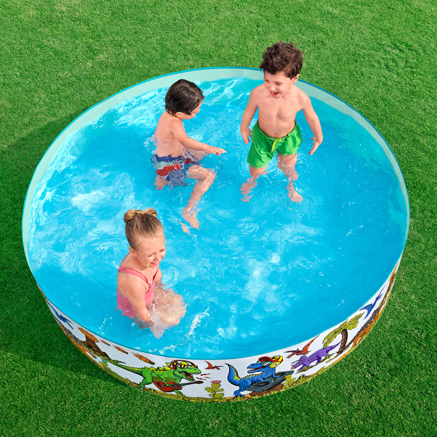 Bestway Kinder Pool Dinosaurier Fill´N Fun 183 x 38 cm