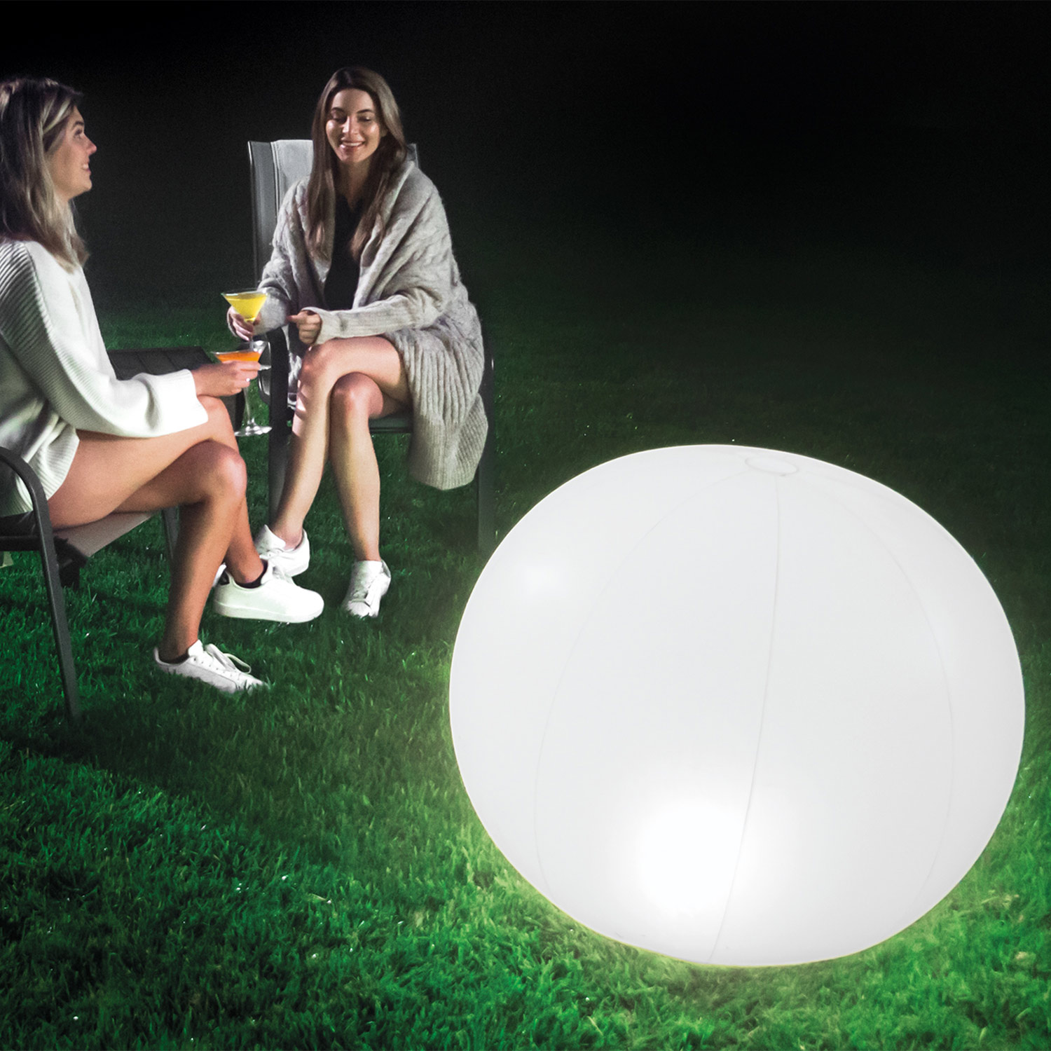 Intex LED Schwimmlicht Ø 89 x 79 cm Floating Globe