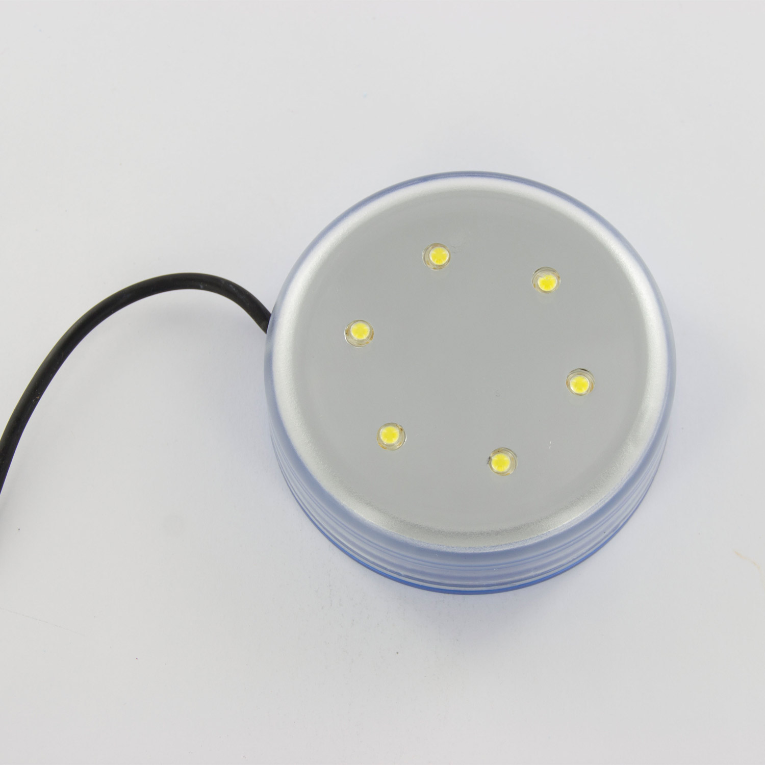 Steinbach Poolbeleuchtung Ø 87 mm | 6 lichtstarke LEDs | für Pools bis 0,8 mm Wandstärke