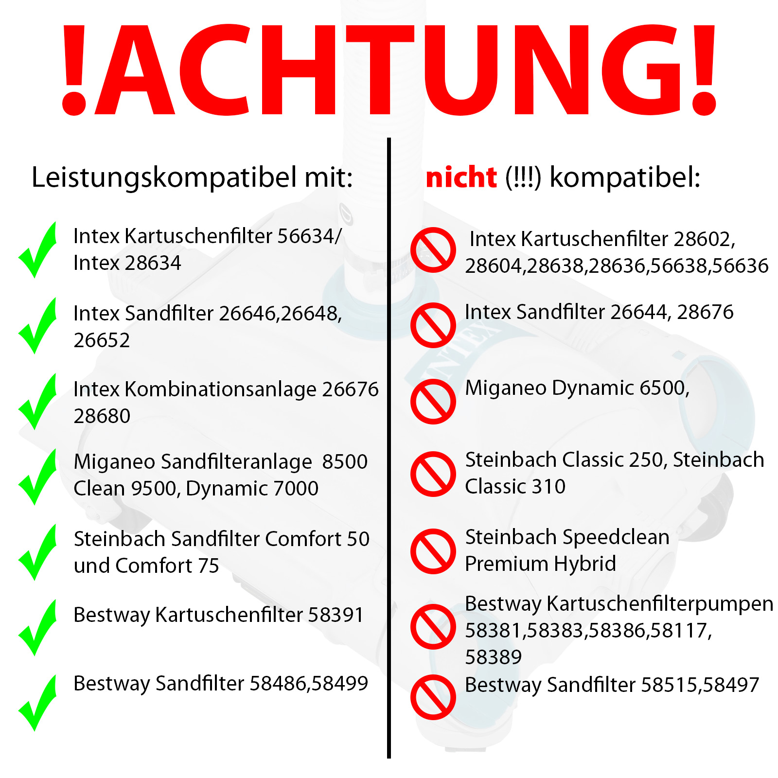 Intex Auto Pool Cleaner ZX300 | Boden- und Wandsauger | Venturi-Prinzip | inkl. 650 cm Poolschlauch