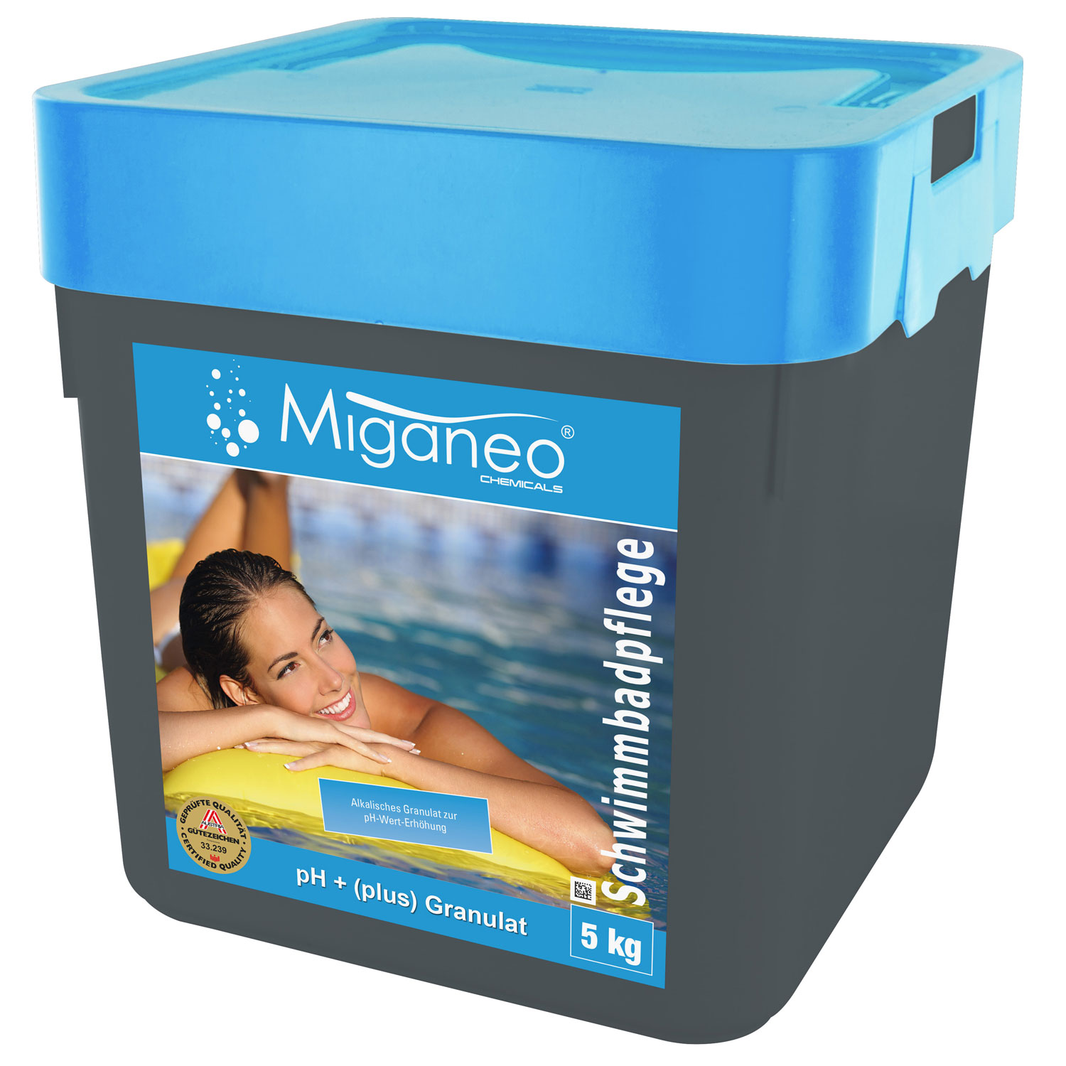 Miganeo pH Plus Granulat | schnelllöslich | 5 kg
