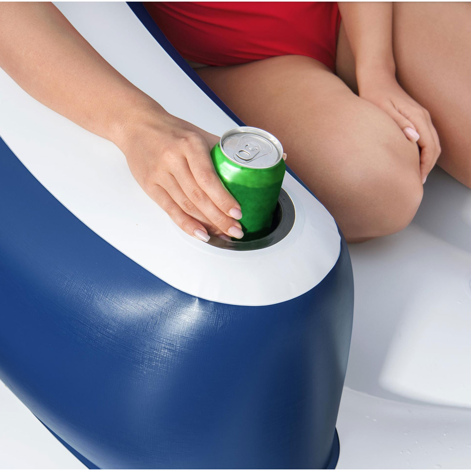Bestway Badeinsel Ø 256 cm Lazy Dayz Island | für 4 Personen
