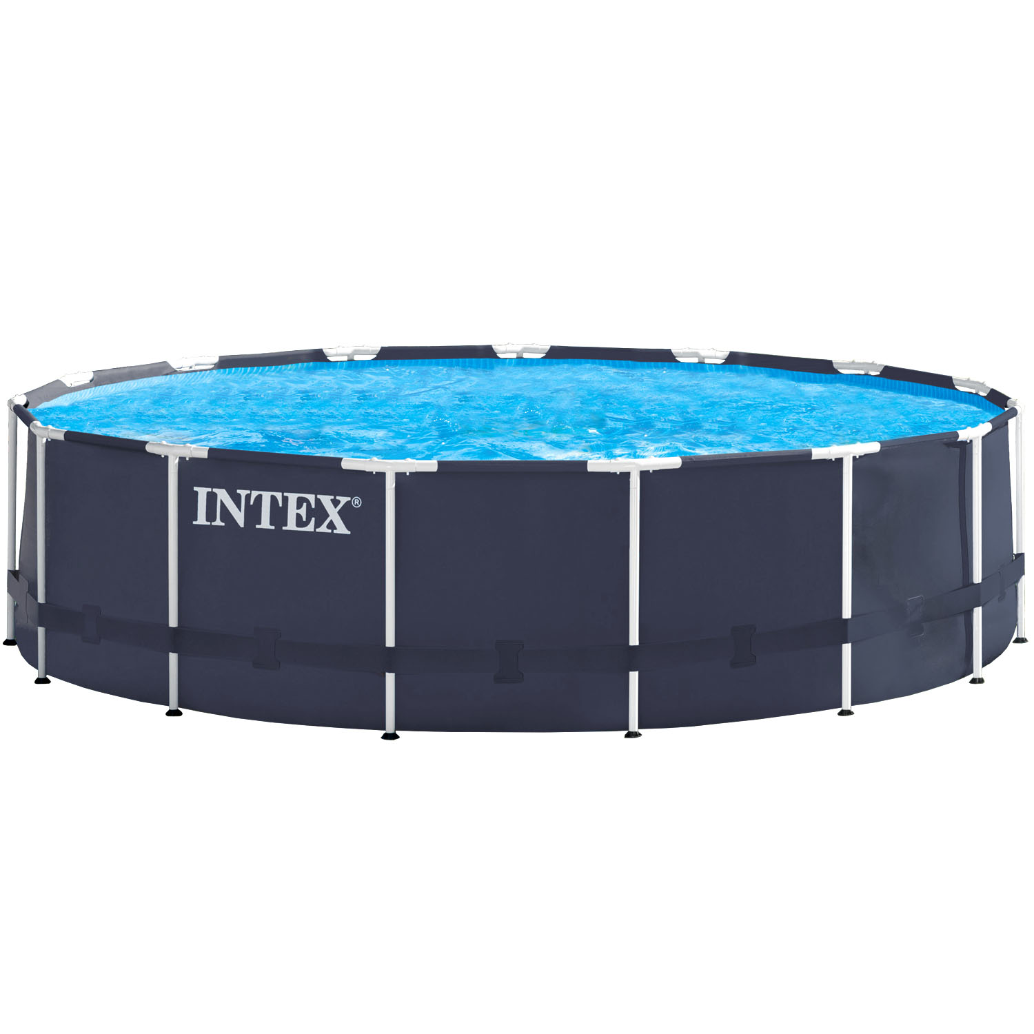 Intex Frame Pool 457 x 122 cm mit Gestänge - Swimming Pool ohne Zubehör