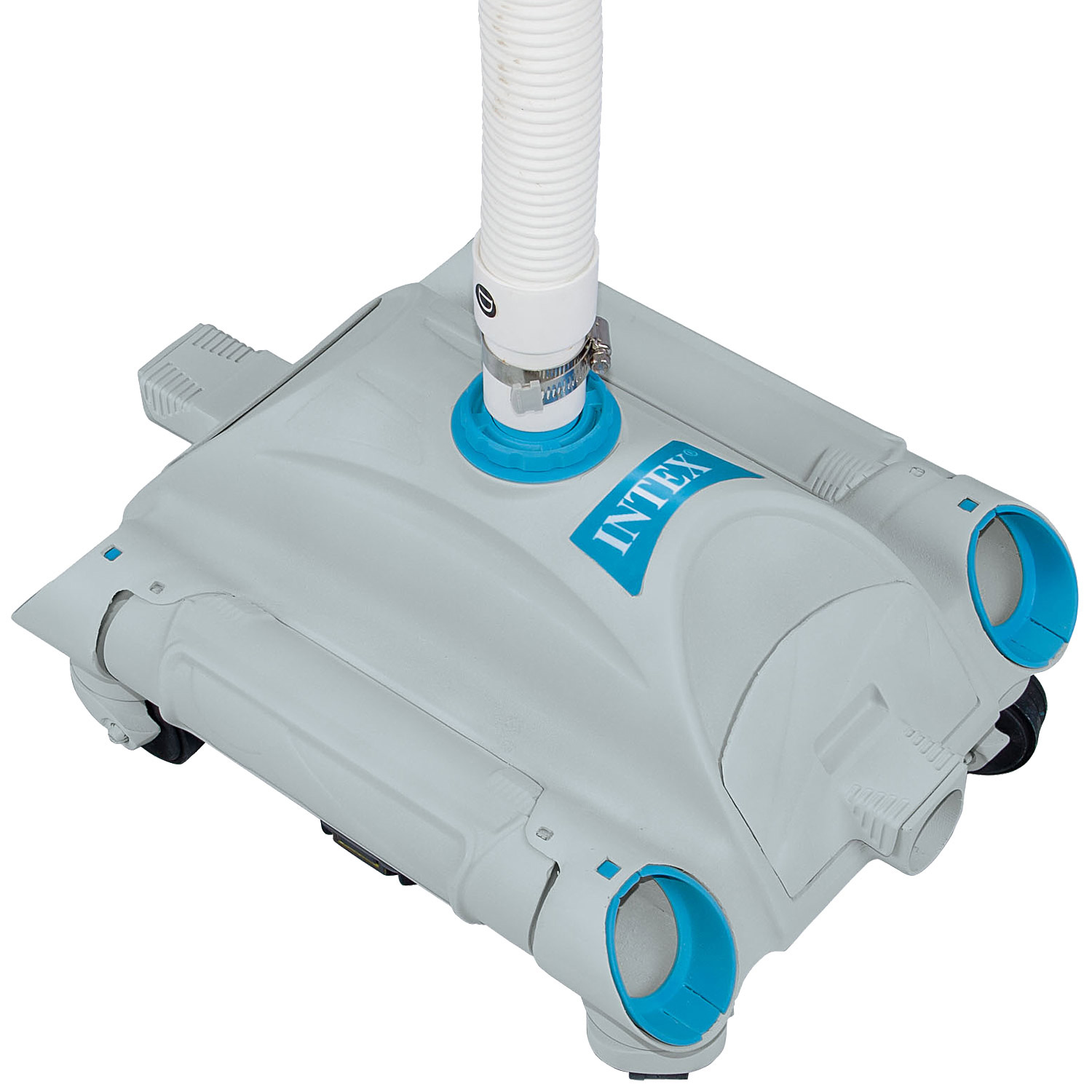 Intex Bodensauger Auto Pool Cleaner | Venturi-Prinzip | inkl. 650 cm Poolschlauch