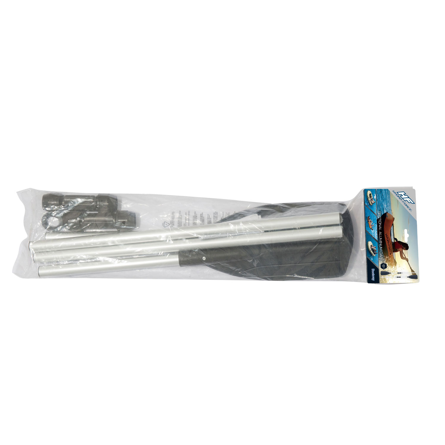 Bestway Kombi Paddel-Set 145 cm | Einzelpaddel: 145 cm / Doppelpaddel: 218 cm