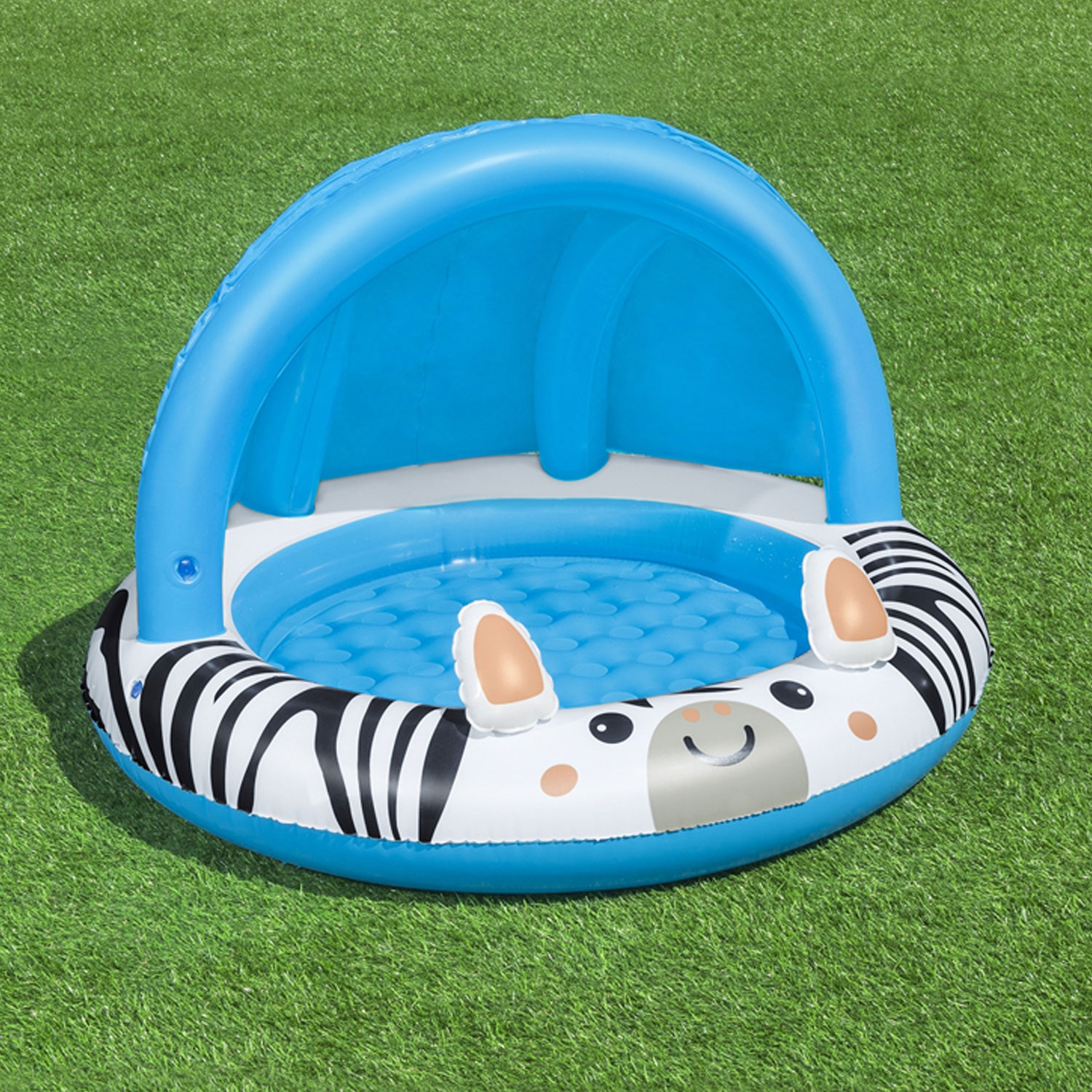 Bestway Planschbecken Ø 97 x 66 cm Safari | mit Sonnendach