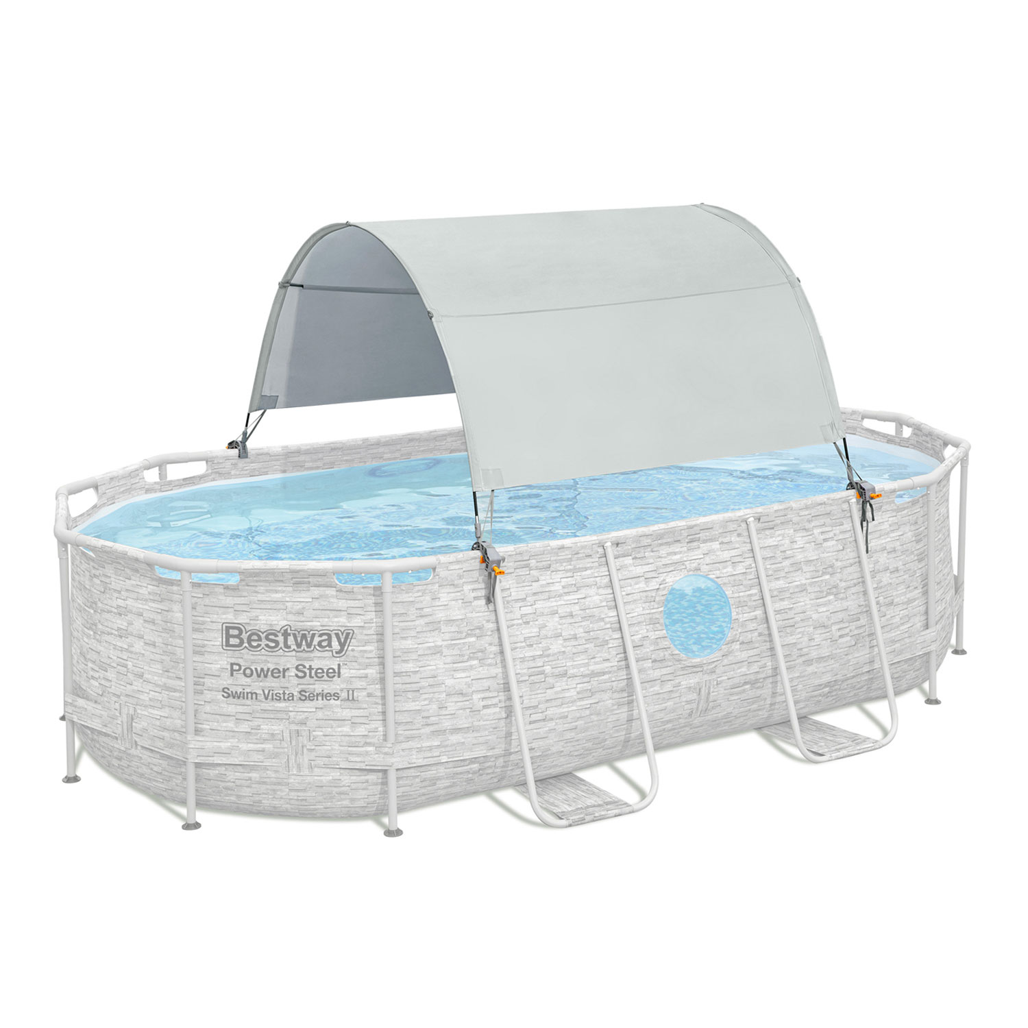 Bestway Sonnenschutzdach Pool Canopy für eckige und ovale Pools