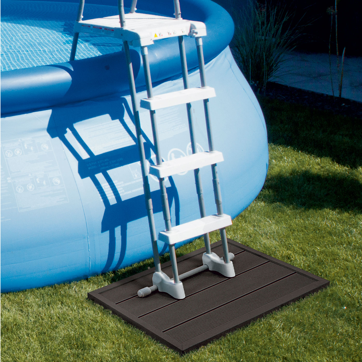 Steinbach Outdoor-Bodenelement | 101 x 63 x 5,5 cm | für Leitern & Solarduschen