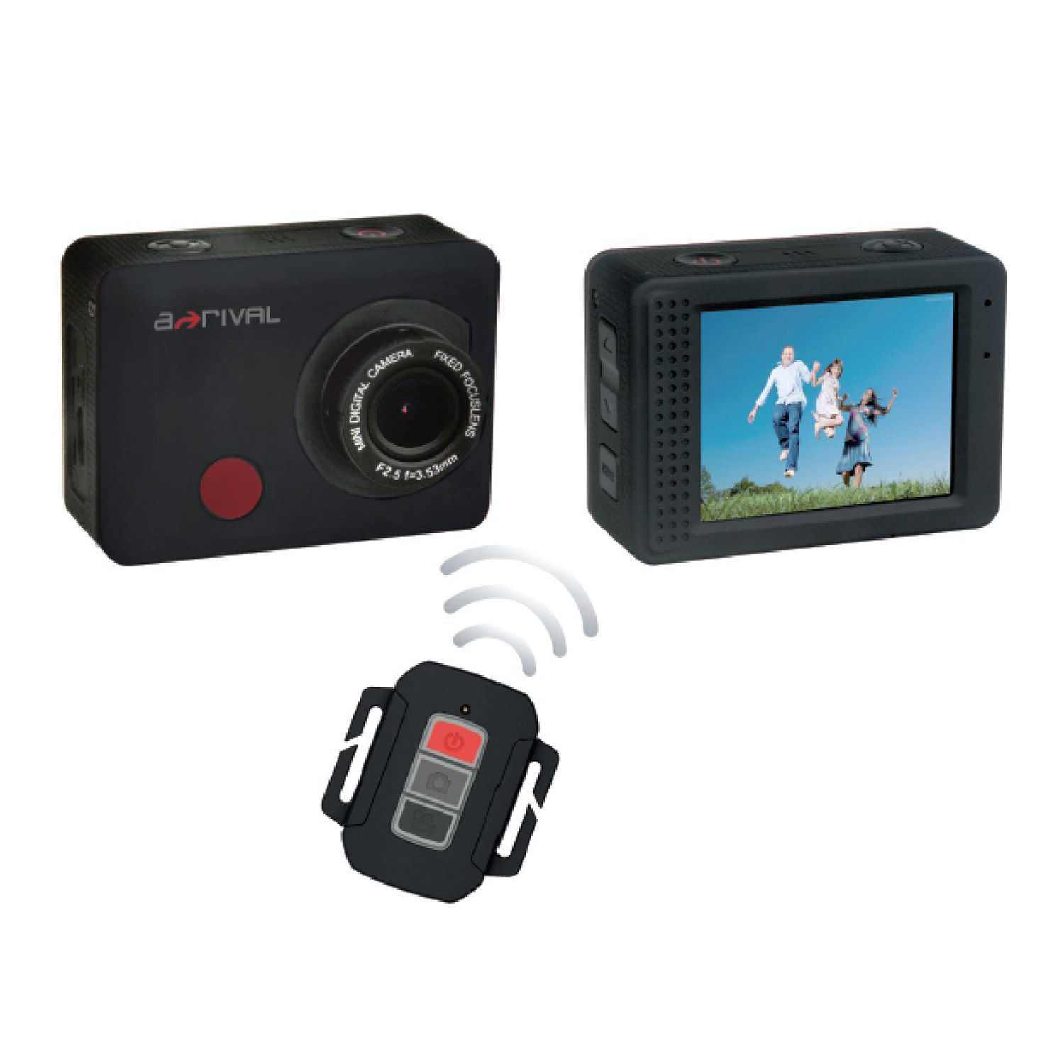 a-rival Action Cam aQtion Cam RC" AQN6R Full HD Kamera