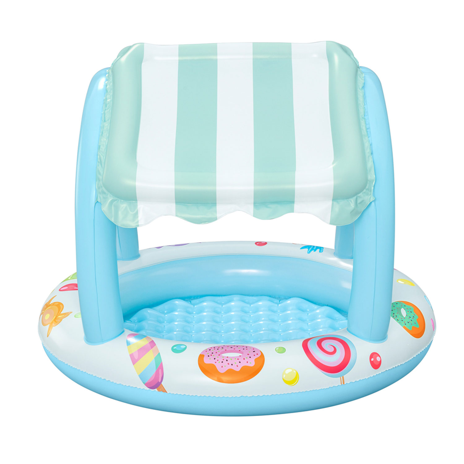 Bestway Planschbecken Ø 104 x 84 cm Sweet Shoppe | mit Sonnendach