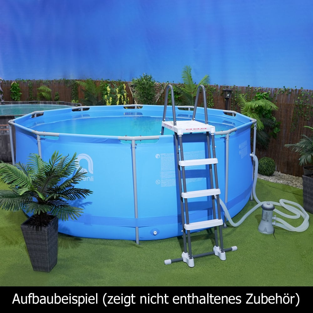 Avenli Frame Pool 366 x 122 cm Single | Rundpool ohne Zubehör