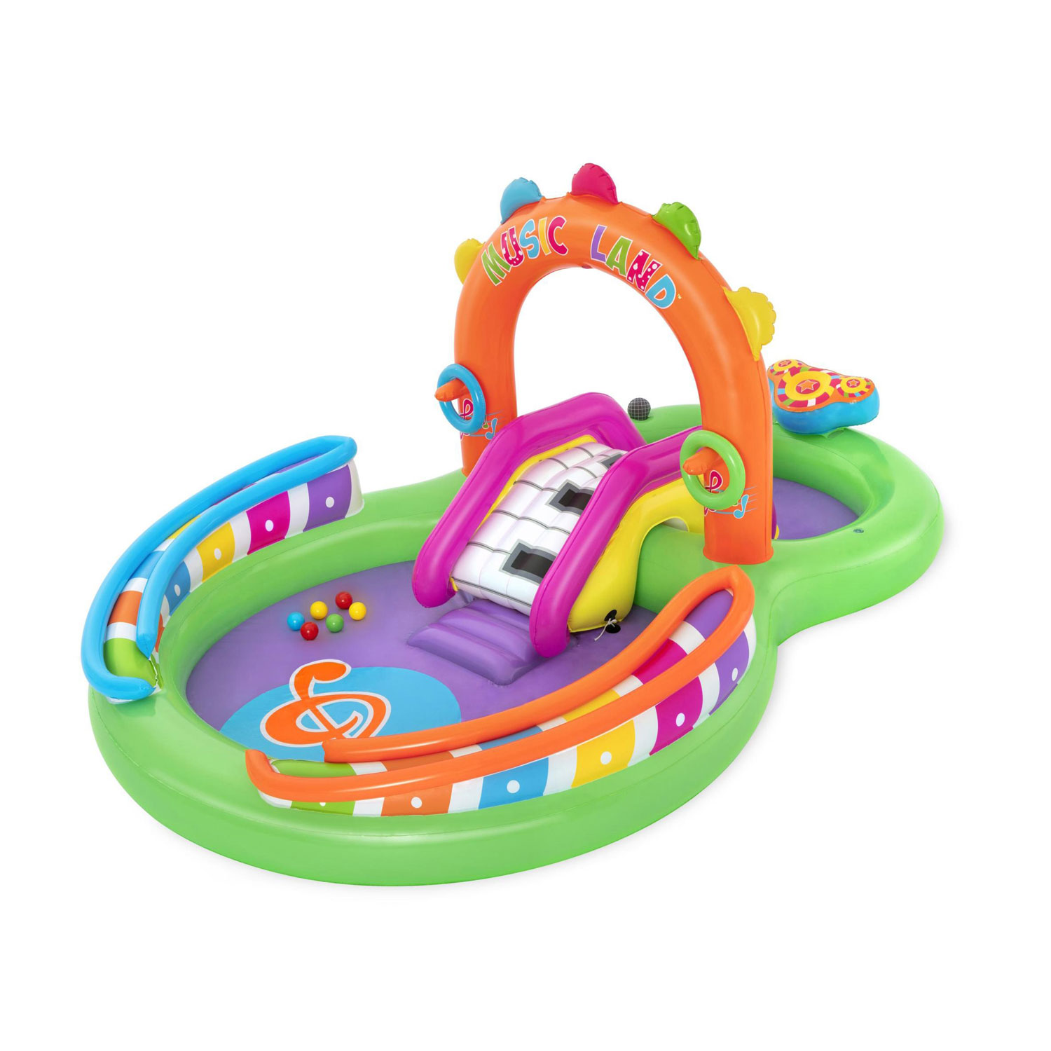 Bestway Planschbecken 295 x 190 x 137 cm Sing 'n Splash Play Center
