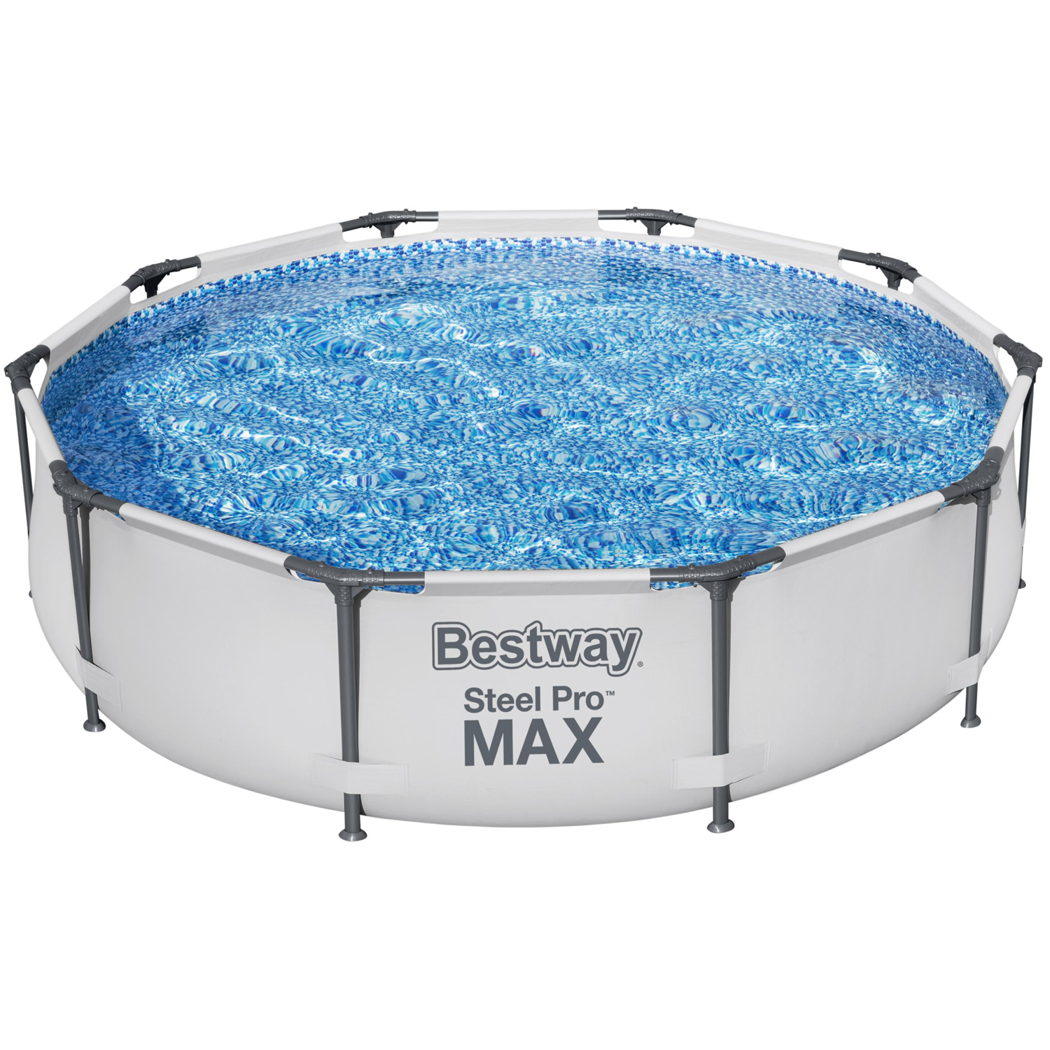 Bestway Frame Pool 305 x 76 cm | Rundpool ohne Zubehör