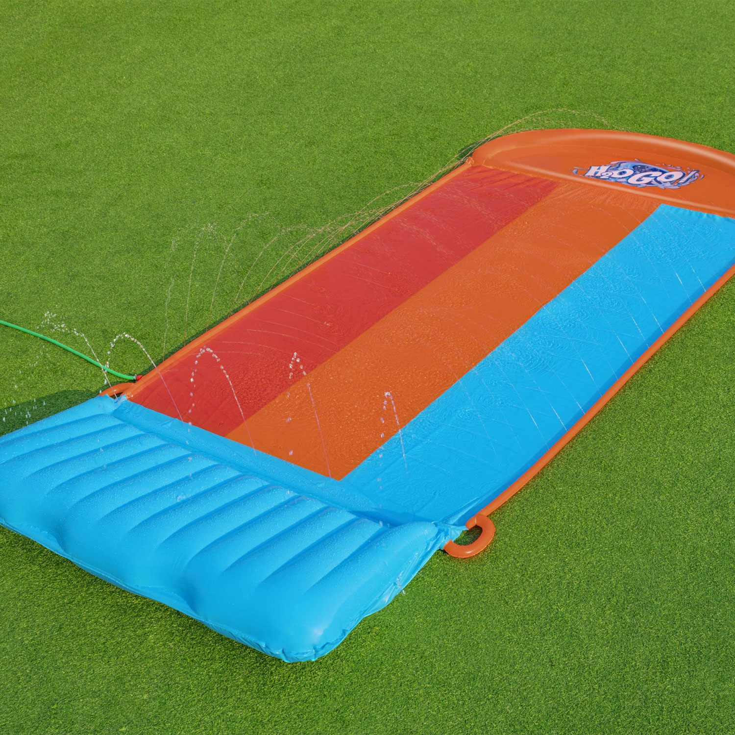 Bestway Wasserrutsche 472 x 207,5 x 30,5 cm Tsunami Splash Ramp | für 3 Personen