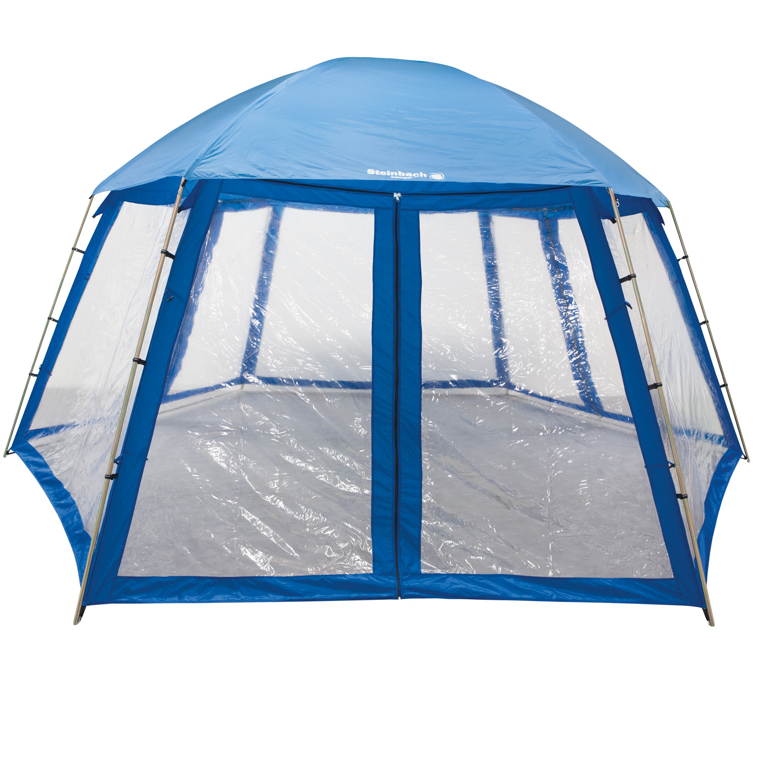 Steinbach Pooldach 500 x 433 x 250 cm | blau | für Pools bis 400 cm
