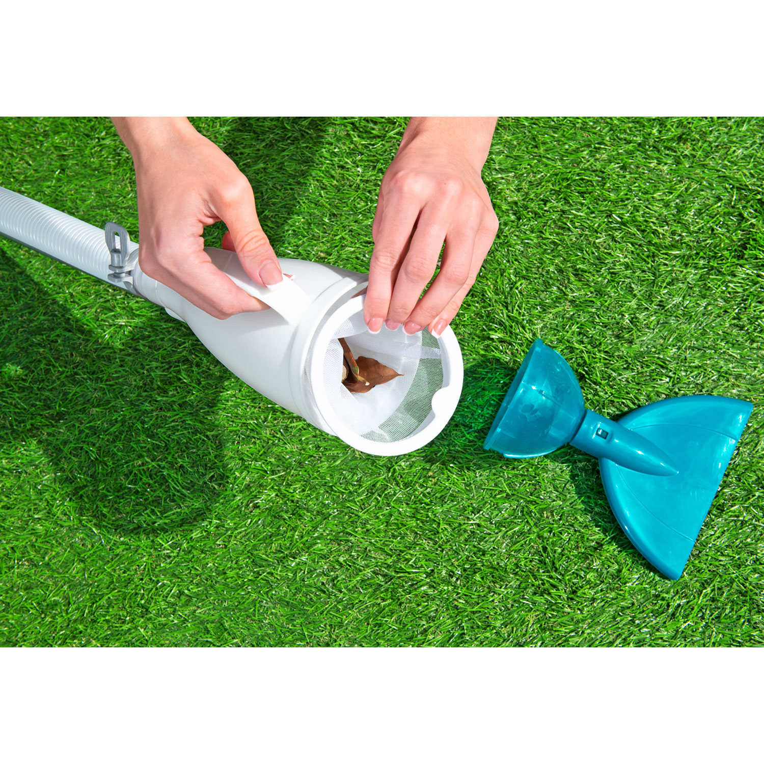 Bestway Poolsauger AquaPristine | für Filteranlagen ab 2.006 l/h | für Poolgrößen bis 457 cm