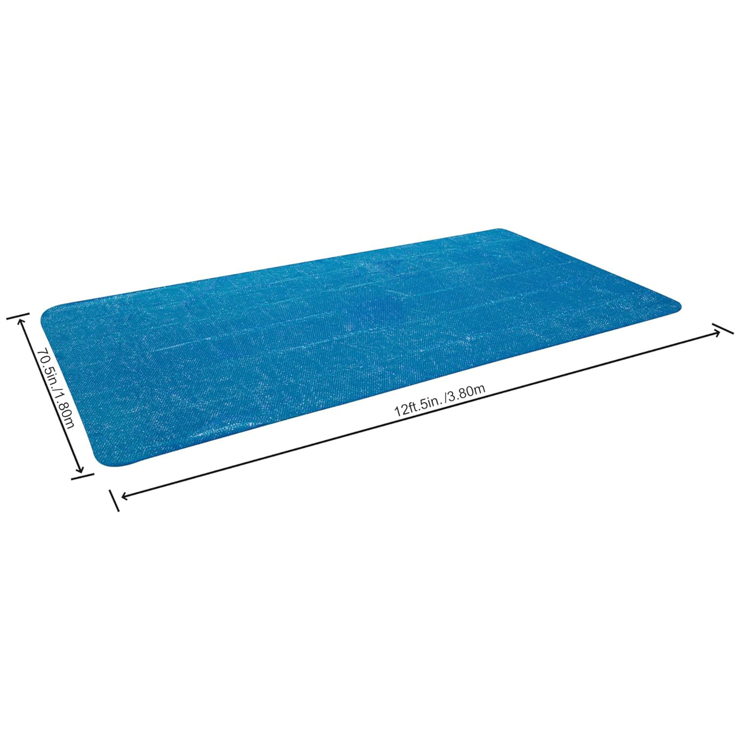 Bestway Pool Solarfolie Flowclear 380 x 180 cm rechteckig | blau