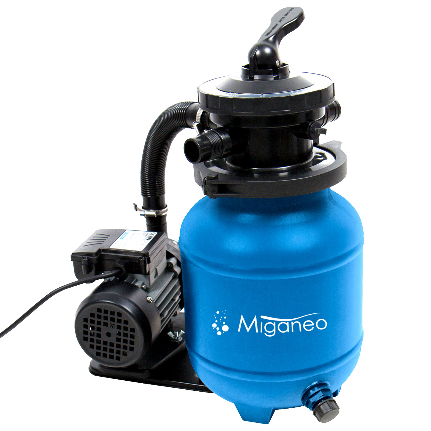 Miganeo Sandfilteranlage Dynamic 6500 Speed Clean | blau | 4,5 m³/h Leistung