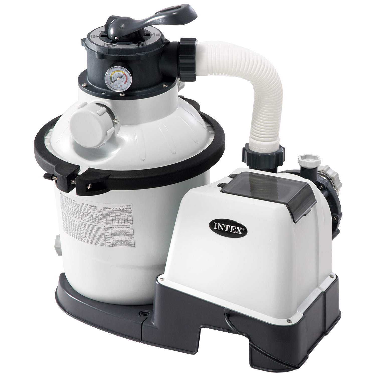 Intex Sandfilteranlage Krystal Clear | 4,5 m³/h Leistung