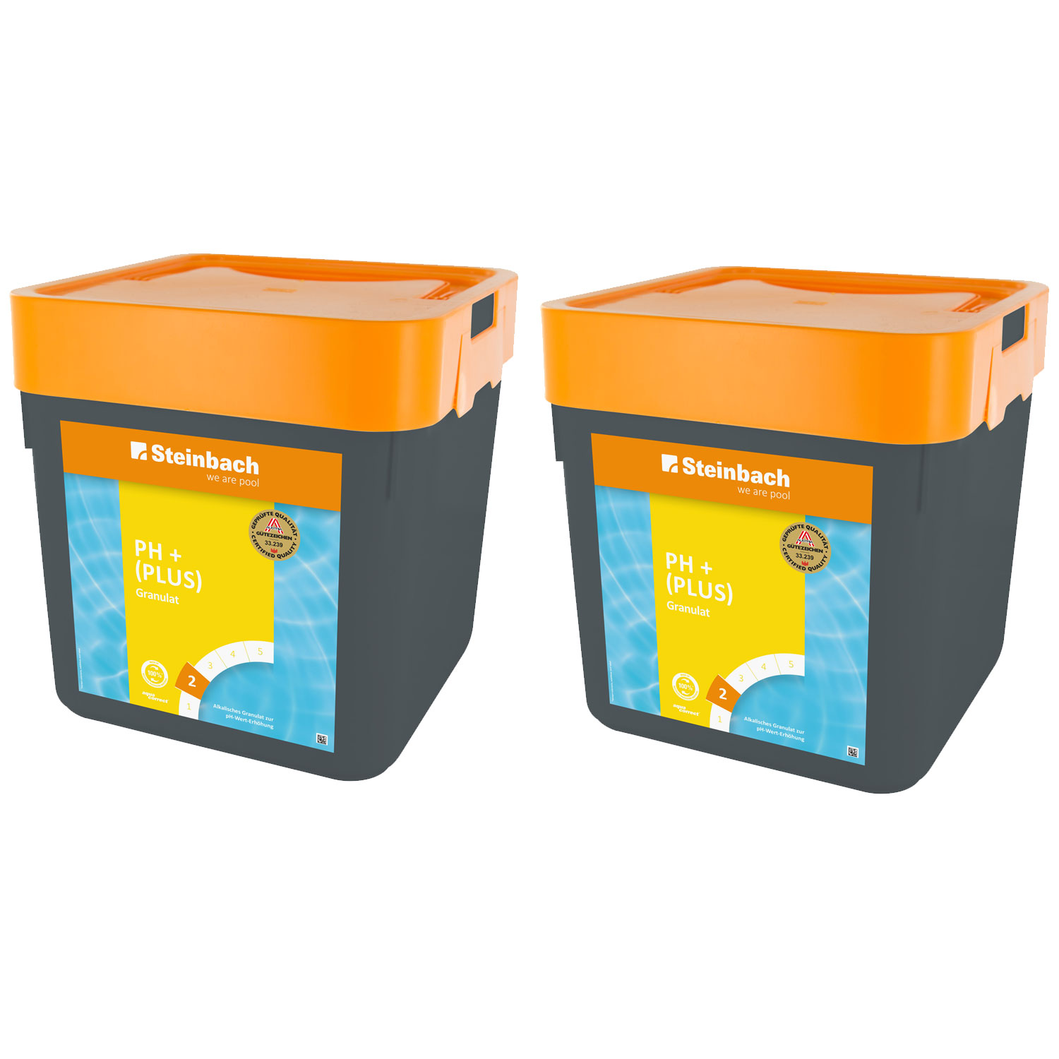 Steinbach pH Plus Granulat | 2 x 5 kg