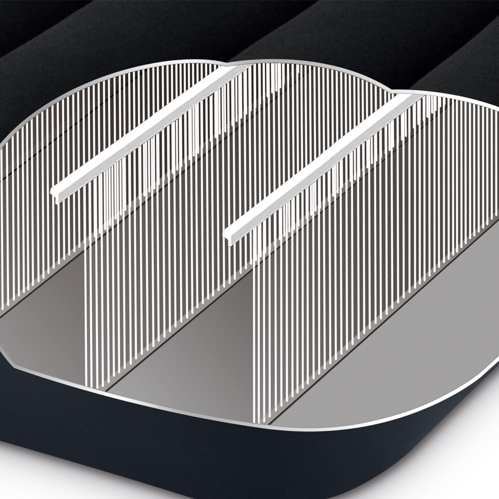 Intex Luftbett 191 x 137 x 25 cm Dura-Beam | mit integriertem Kopfkissen