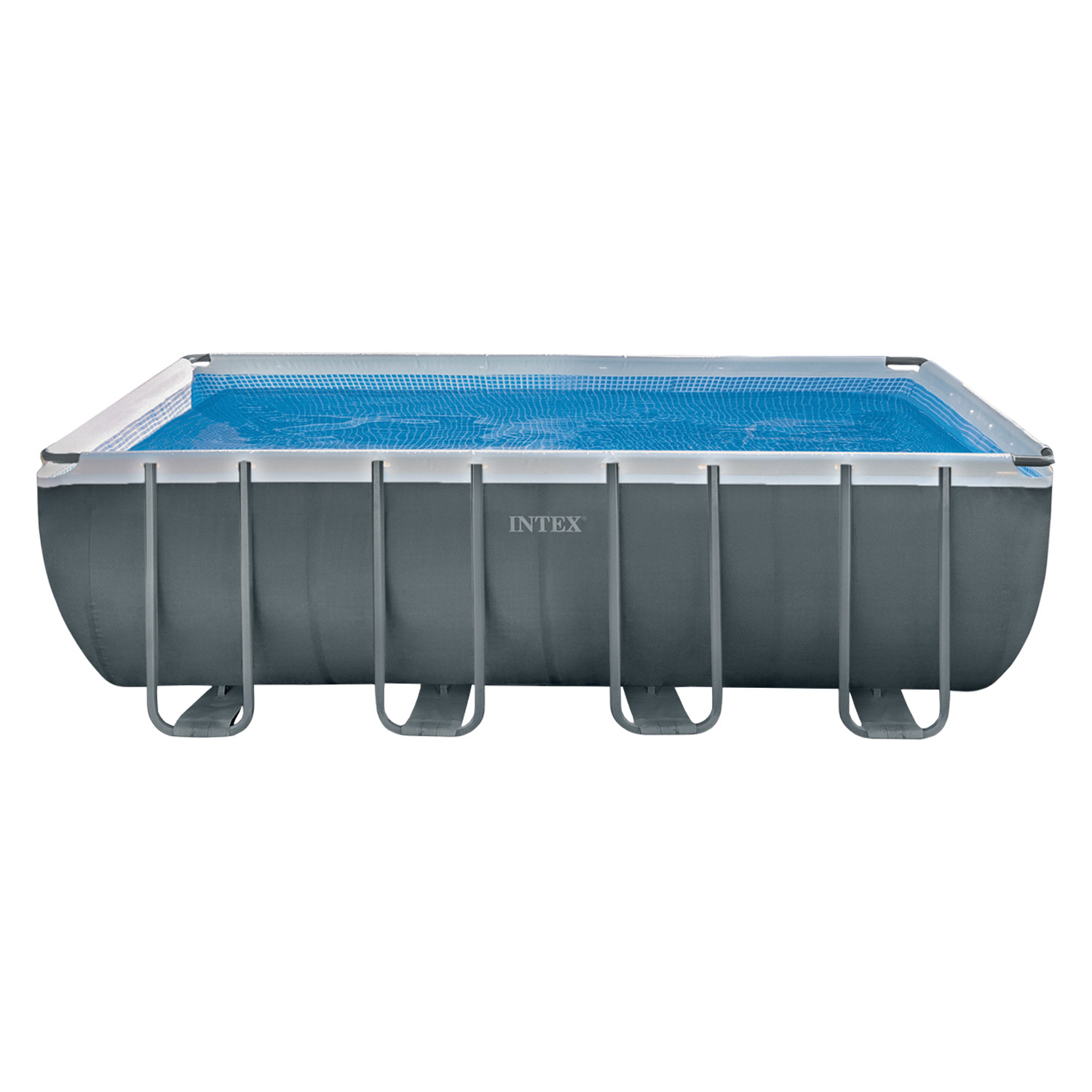 Intex Frame Pool 549 x 274 x 132 cm Komplettset | Rechteckpool mit Zubehör
