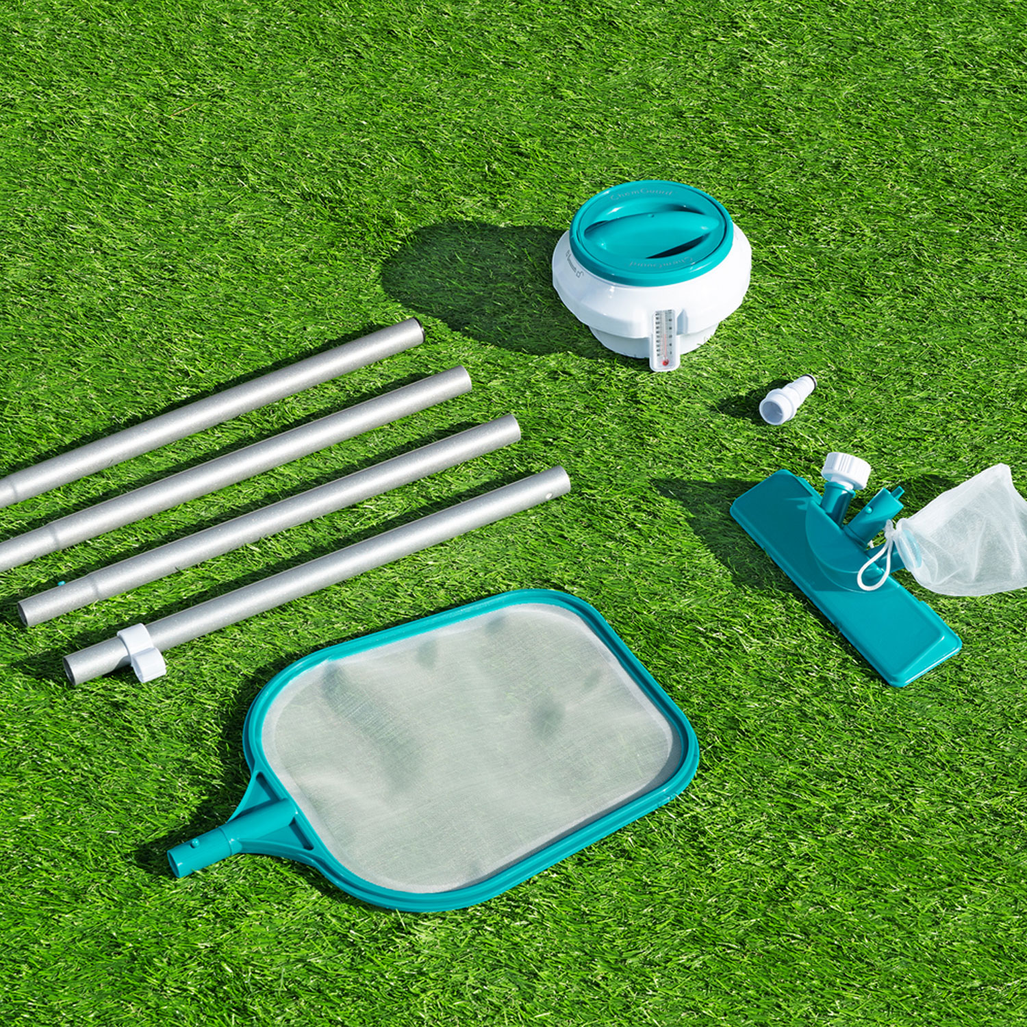 Bestway Poolpflege-Set AquaClear Deluxe | für Pools bis 396 cm