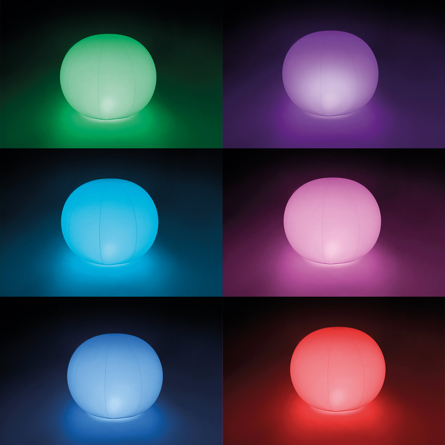 Intex LED Schwimmlicht Ø 89 x 79 cm Floating Globe