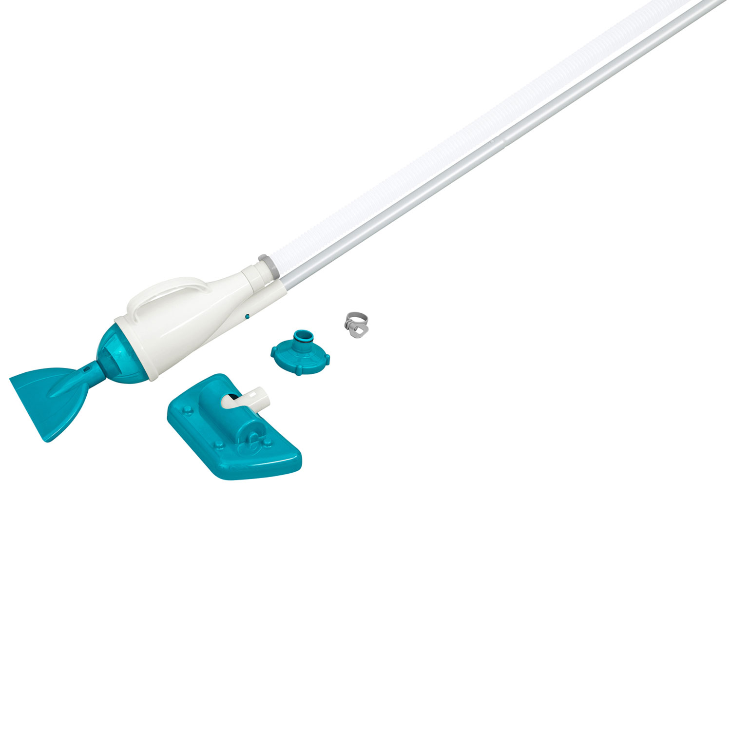 Bestway Poolsauger AquaPristine | für Filteranlagen ab 2.006 l/h | für Poolgrößen bis 457 cm