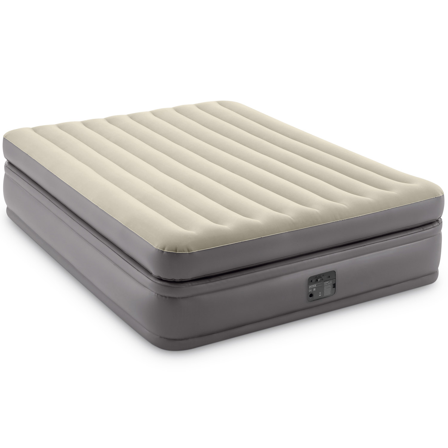 Intex Luftbett 203 x 152 x 51 cm | mit integrierter Elektropumpe