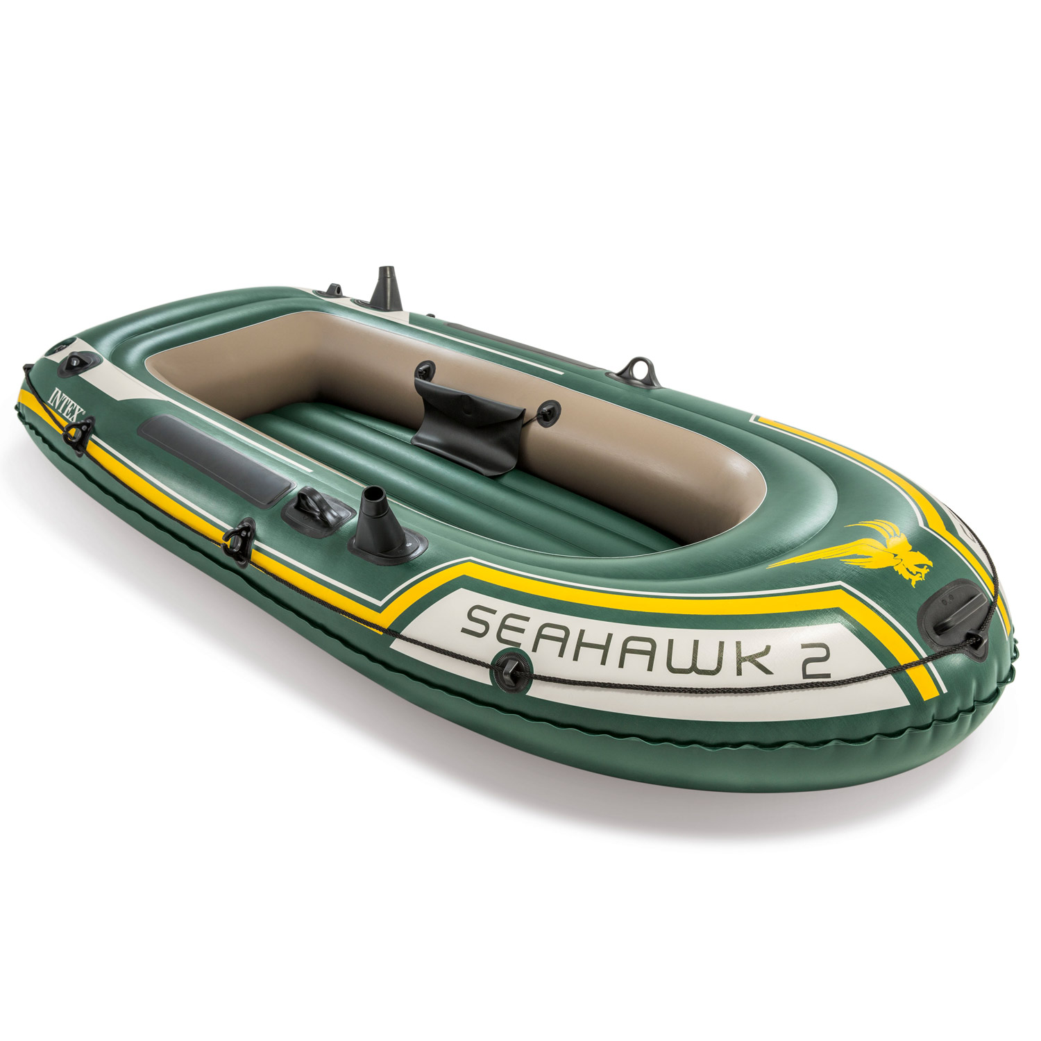 Intex Schlauchboot Seahawk 2 Set | 236 x 114 x 41 cm | bis 240 kg