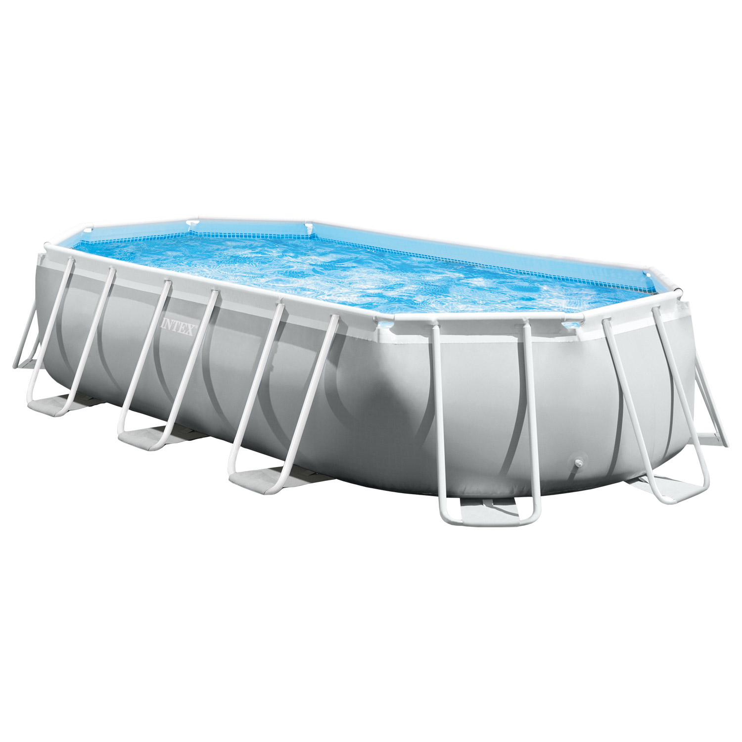 Intex Frame Pool 503 x 274 x 122 cm Komplettset | Ovalpool mit Zubehör
