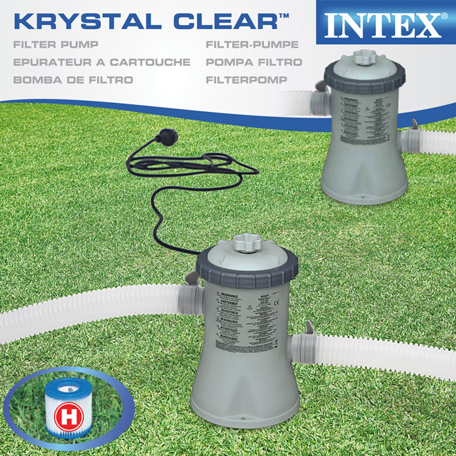 Intex Frame Pool 305 x 76 cm | Kinderpool mit Filteranlage