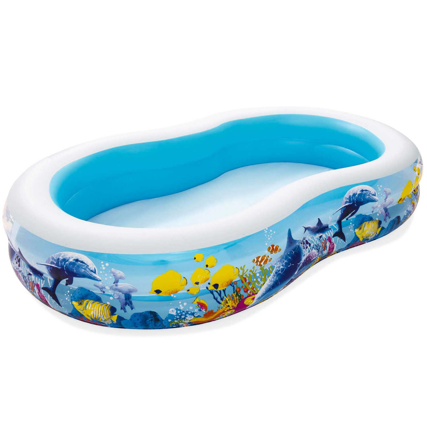 Bestway Family Pool Sea Ground 262 x 157 x 46 cm