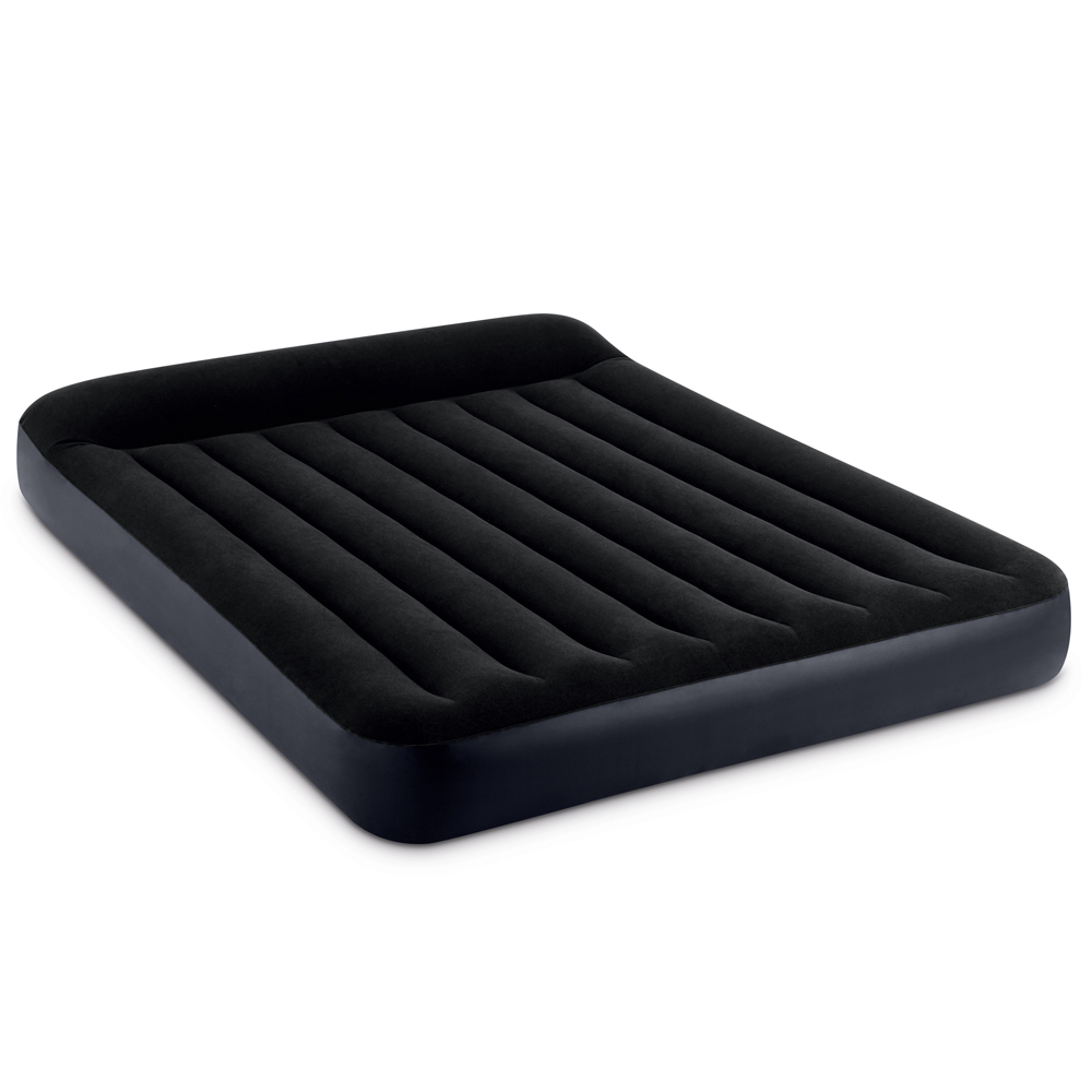 Intex Luftbett 203 x 152 x 25 cm Dura-Beam | mit integriertem Kopfkissen