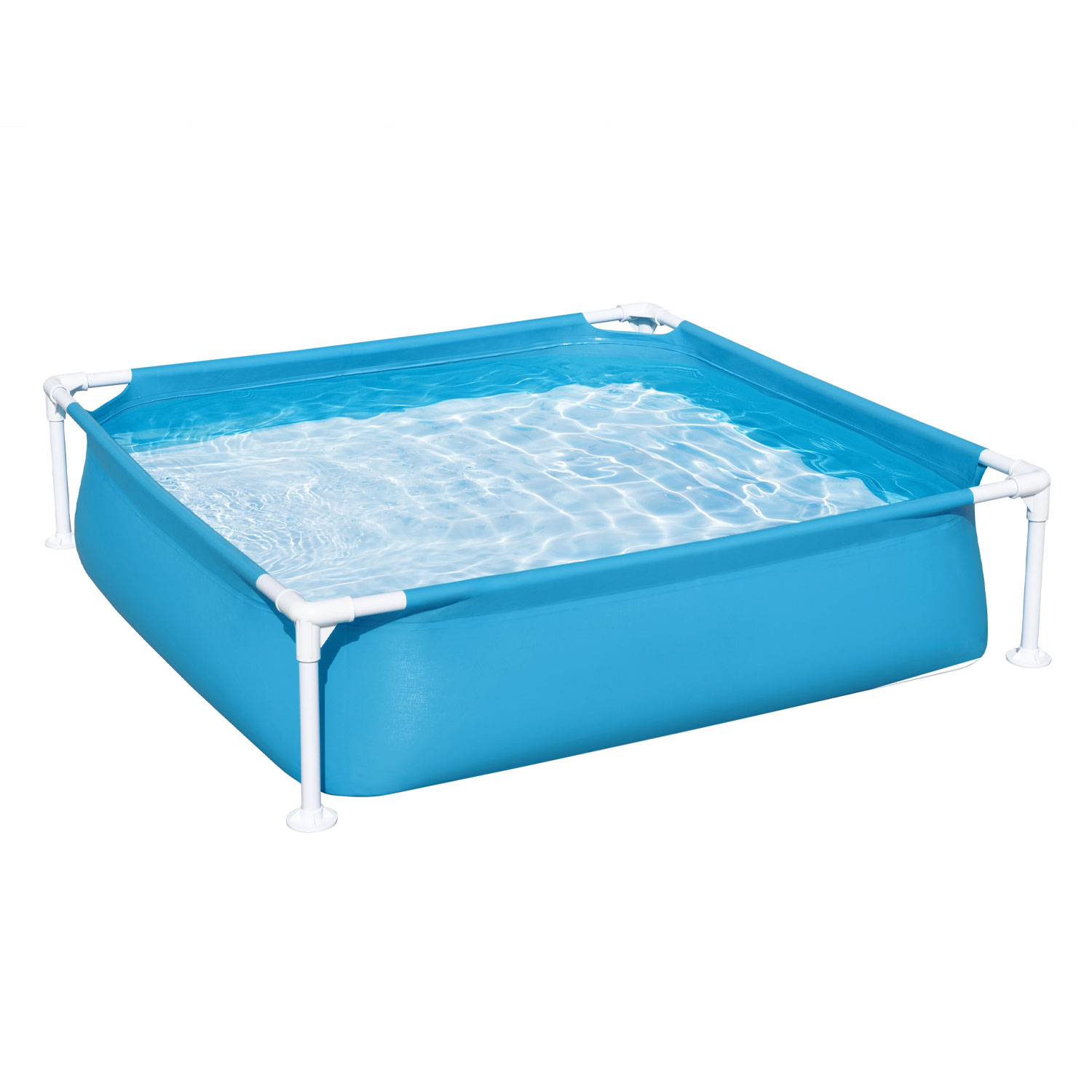 Bestway My First Frame Pool 122 x 122 x 30,5 cm | Kinderpool ohne Zubehör