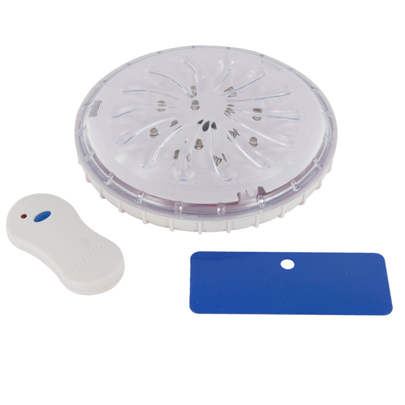 Steinbach LED Pool Licht mit Fernbedienung | 13 LED`s | 2 Helligkeitsstufen