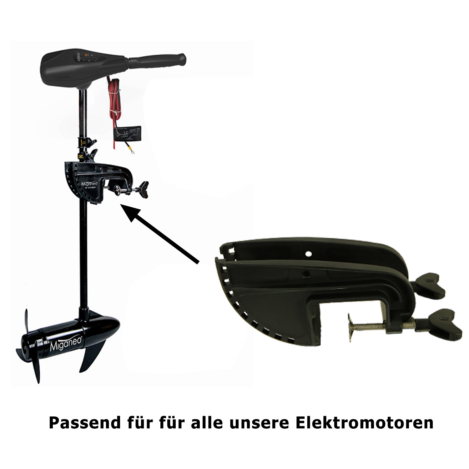 Miganeo Ersatz- Montagehalterung für Miganeo TRS Motoren | Montagehalterung