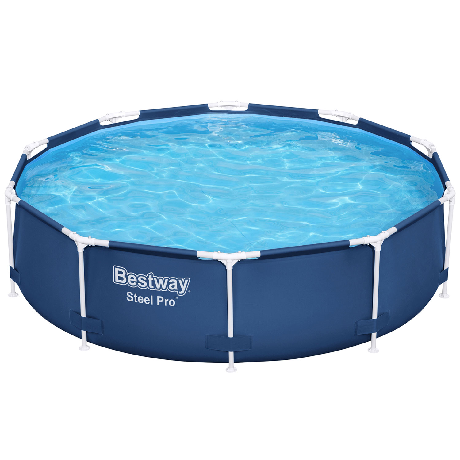Bestway Frame Pool 305 x 76 cm Steel Pro | Rundpool ohne Zubehör