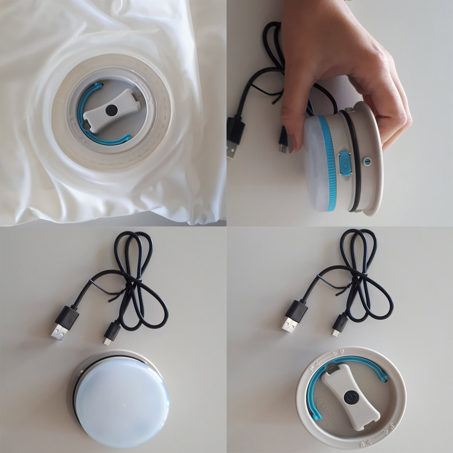 Intex LED Schwimmlicht Ø 89 x 79 cm Floating Globe